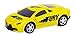 As Seen on TV RC Pocket Racers Remote Controlled Micro Race Cars Vehicle, Fury Yellow
