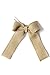Ling's moment Faux Burlap Table Runner Gray Table Runners Imitated Linen 14 x 108 Inch for Wedding Party Table Farmhouse Table Runner