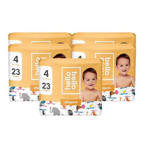 Hello Bello Baby Diapers Size 4 Teachers Pet Pattern Super