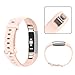 VANCLE Fitbit Alta HR Bands, Classic Accessory Alta Band Replacement Wristband for Fitbit Alta HR 2017 and Fitbit Alta 2016 (v2-Blush Pink, Small)