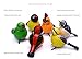 AzKrafts Lot 5 Pcs Handmade Painted Wooden Birds Vintage Indian Craft Toys Gift