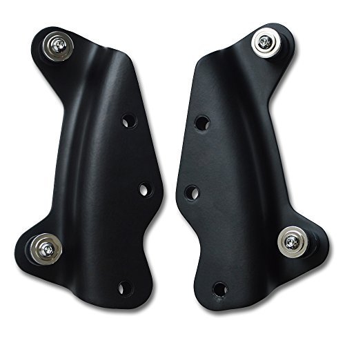 TJMOTO Matte Black 4-Point Docking Hardware Kit For 2009-2013 Harley-Davidson Touring