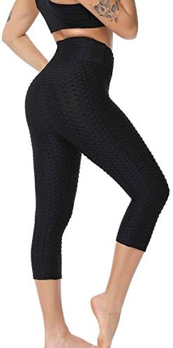 Abboard Women Anti-Cellulite Compression Leggings Slim Fit Butt Lift Elastic Pants