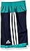 adidas Boys' Toddler Athletic Short, Dark Indigo Base, 4