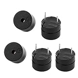 eDealMax 5pcs 3V Miniature Active Buzzer