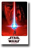 Star Wars Last Jedi Poster - SW8 8 Movie - 11 x 17 Promo