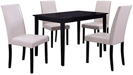 Cream And Black Dining Room Chairs | Dining Room Chairs