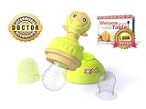 Joybell Transition Feeder Teether Pacifier for Baby Food, fresh fruit, solid foods, Green PLUS free eBook how to start baby on solid foods