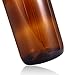 Olilia 8oz Amber Glass Spray Bottles 2 Pack, with Mist and Stream Settings Sprayer Top, Chalkboard Labels