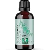 Pure Rosemary Essential - 100% Natural & Therapeutic Grade - Hair Growth, Scalp and Memory Benefits for Women and Men - 1oz -