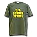 Rapiddominance Border Patrol Law Enforcement Tee, Olive, Medium