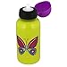 Crocodile Creek Girls Eco Butterfly Stainless Steel Drinking Water Bottle, Green, 7