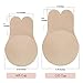 ATRIA Freedom Bra, Adhesive Rabbit Bra, Invisible Sticky Bra, w/Push-up and Lift Beige
