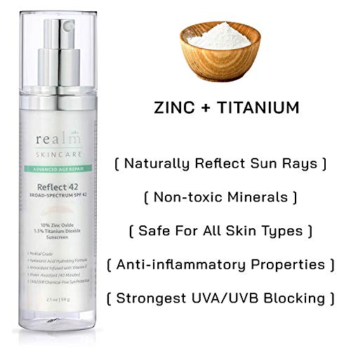 Reflect SPF 42 Tinted Moisturizer Mineral Sunscreen Lotion with Zinc