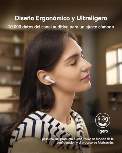 FreeBuds SE 4 ANC, auscultadores Bluetooth sem fios, bateria de 50 horas, cancelamento de ruído multimodo para deslocações e escritório, 4.3G leve, chamadas Bluetooth