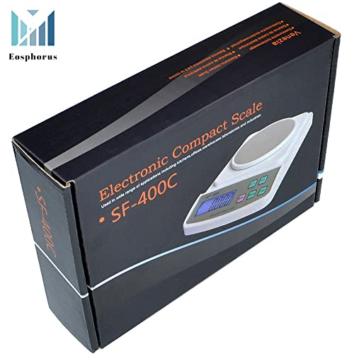 Bilancia Digitale Eosphorus 600g X 0.01g - Precisione Laboratorio, USB, 7 Unità - Foto 2