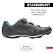 Louis Garneau, Men's Multi Air Flex Bike Shoes for Commuting, MTB and Indoor Cycling, SPD Cleats Compatible with MTB Pedals, Asphalt, US (10.75), EU (45)