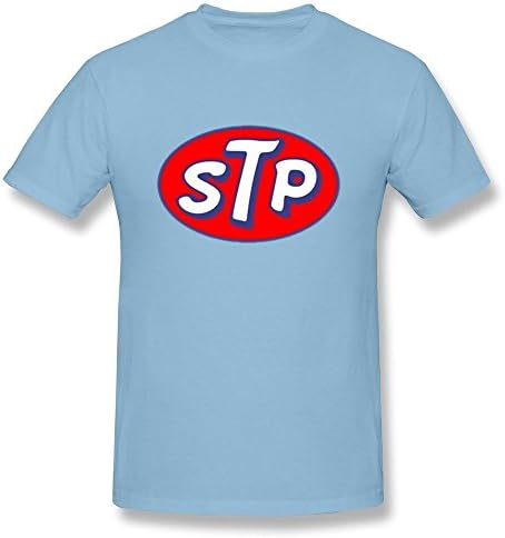 FULEN Men's STP Stone Temple Pilots 100% Cotton T Shirts SkyBlue S