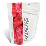 Skratch Labs Daily Electrolyte Mix Raspberries Resealable Bag