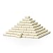Taksa Toys Ancient Pyramid Egypt Stem Toys Educational Stackable Building Blocks Bricks for Kids Ages 7 8 9 10+ Years Old, Creative Architectural Learning Games, Montessori Toys for Children, 122 Pcs