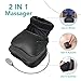 Naipo Shiatsu Foot Massager with Heat, Electric Feet Warmer and Back Massager with Kneading and Vibration Function, Detachable Cover for Foot Back - Home and Office