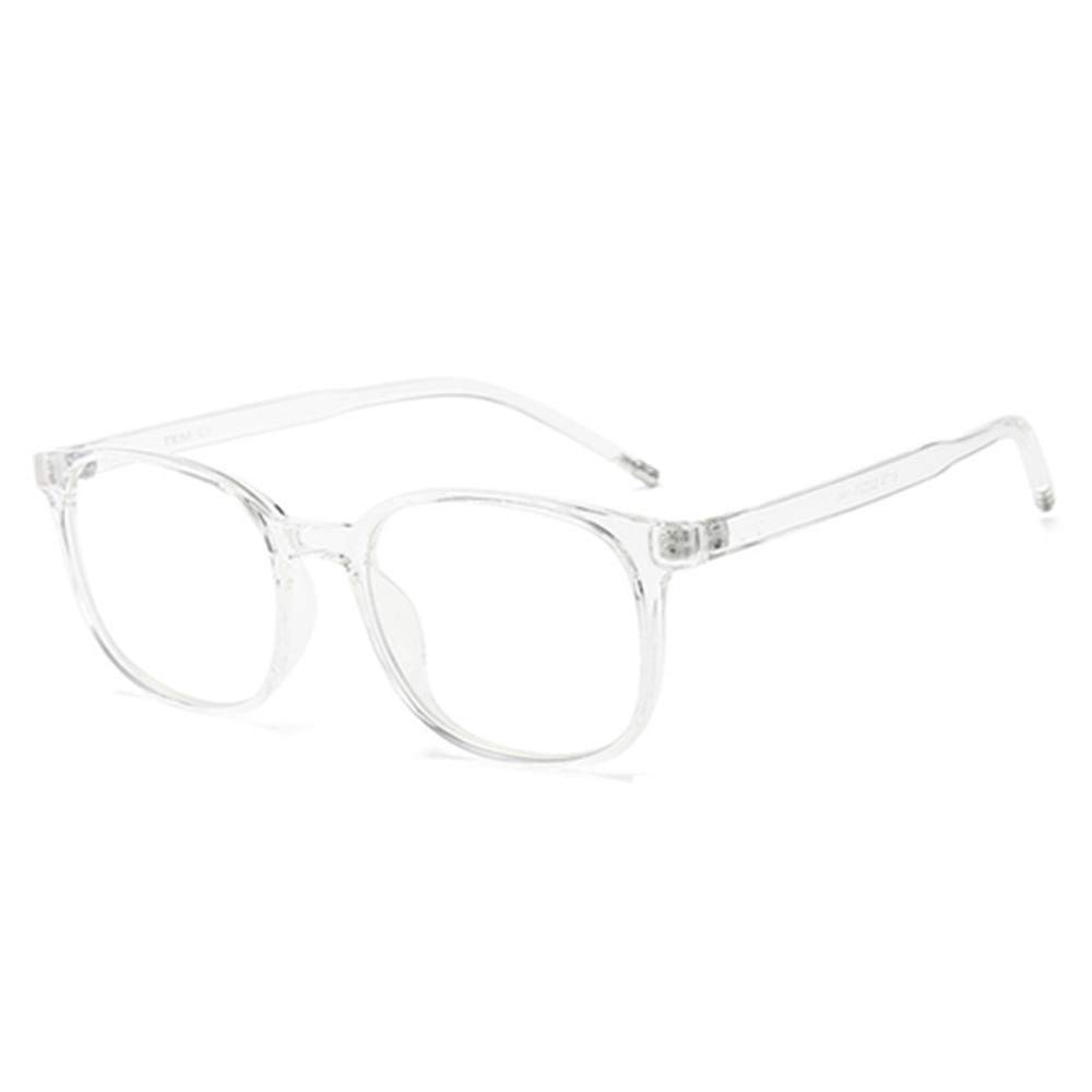 LNTICB® Blue Light Blocking Glasses Computer Screen Gaming Reading Glasses TR90 Eyewear Frame Clear Lens Anti Eyestrain Anti UV Unisex Lightweight Fashion Accessories for PC Phone Game Reading