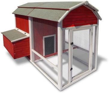 Precision Old Red Barn Chicken Coop 52 By 77 By 51 Inch Amazon Ca