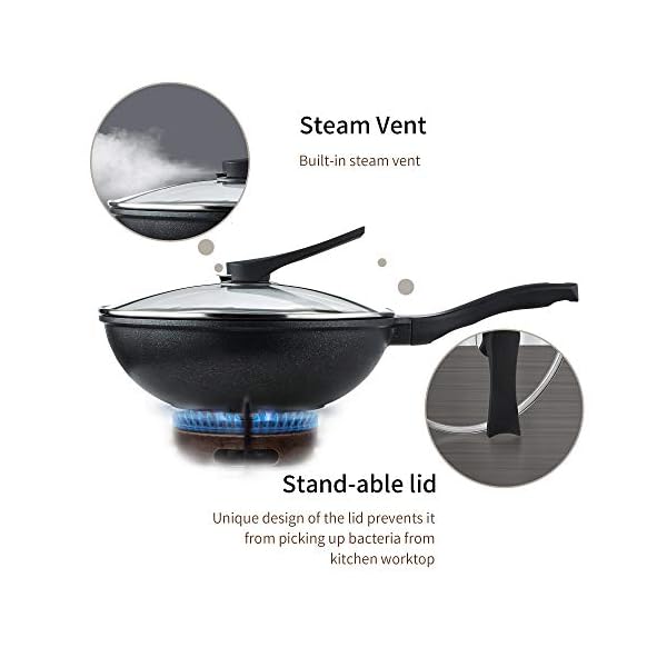Haufson-30cm-Die-cast-Wok-with-Standable-Lid-Works-with-All-Major-Hobs-Natural-PFOA-Free-Non-Stick-Stirfry-Pan-Black Haufson 30cm Die cast Wok with Standable Lid | Works with All Major Hobs | Natural PFOA Free Non-Stick Stirfry Pan…