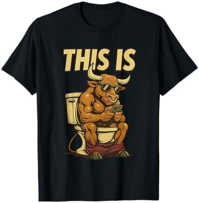 Amazon.com: This Is Bullshit - Black T-Shirt - Men's Classic Fit