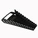 Ernst Manufacturing 5016 Gripper Wrench Organizer with Ergonomic Design, Holds 12 Wrenches, Black