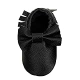 Kingfansion Baby Anti-slip Leather Infant Shoes