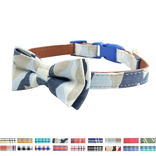 large dog collar with bow