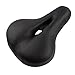 WOWOWO Bicycle Suspension Cruiser Saddle, Cruiser Gel Wide Comfort Soft Foam Bike Seat