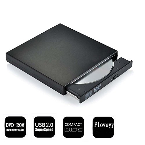 External CD Drive,YUDEG USB 2.0 External DVD Drive Optical DVD RW with CD-RW Burner Drive DVD Recorder DVD Reader For Laptop Desktop