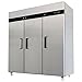 3 Door Stainless Steel Freezer Commercial Freezer MBF-8003