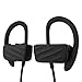 EBAT Wireless Stereo Bluetooth Headphones for sport waterproof Gifts for Father's Day （Black）