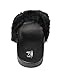 Kali Footwear Women's Flip Flop Faux Fur Soft Slide Flat Slipper Limit (Black, 10)