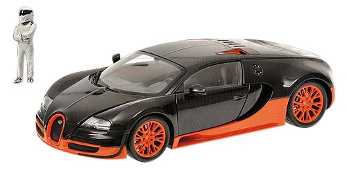 Bugatti 1:18 Scale Top Gear 2011 Veyron Super Sport: Amazon.co.uk: Toys