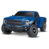 Traxxas 58094-1 2WD Ford Raptor with TQ 2.4GHz Radio System (1/10 Scale), Lightning Blue