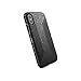 Speck Products Presidio Grip + Glitter iPhone Xs/iPhone X Case, Obsidian Black with Silver Glitter/Black
