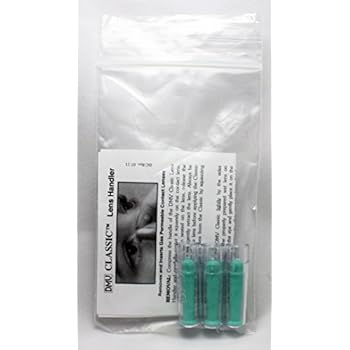 DMV Classic Vented Contact Handler - Inserts and Removes Hard and RGP Contact Lenses - Pack of 3