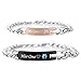 AmorFeel His Only Her One Stainless Steel Matching Bracelets for Couple