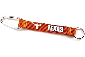 AMINCO NCAA Alabama Crimson Tide Carabiner Lanyard Keychain