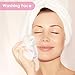 20 Pieces Facial Cleansing Muslin Cloths Soft Cloths Remove Makeup Tool Polishing Facial Cloths (11.8 x 11.8 Inch, Pink and Blue)