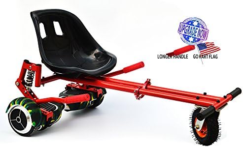 Upgrade Version Suspension Cool Mini Kart Hoverboard Accessories for 6.5" 8" 10”-All Ages-Two Wheels Self Balancing Scooter,(Not Included Balance Board)