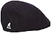 Kangol Men's Seamless Wool 507 Ivy Cap, Ergonomic, Contoured Fit, Dark Blue (Large)