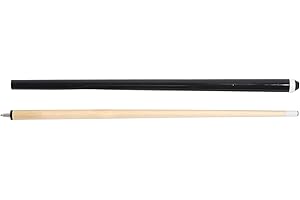 UMDHAIYI Mini Pool Cue, Whitewood and Metal Material, 120CM Length for Kids and Beginners, for Family and Bar Use, Portable B