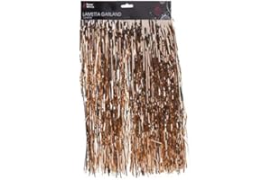 TOYLAND 1.2M Rose Gold - Tinsel Strands - Tinsel Icicles Christmas Decorations