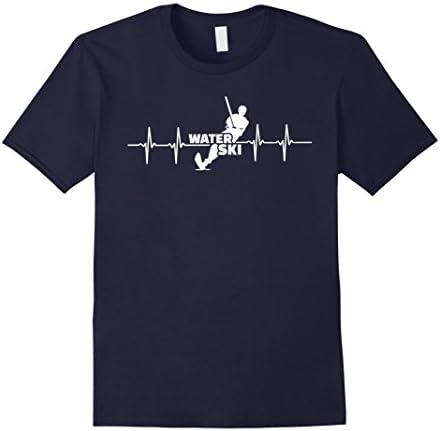 Men's Water Ski Shirt - Water Ski Shirts Large Navy