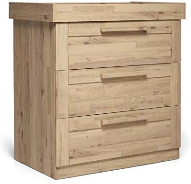 mamas and papas atlas 3 piece nursery furniture set oak
